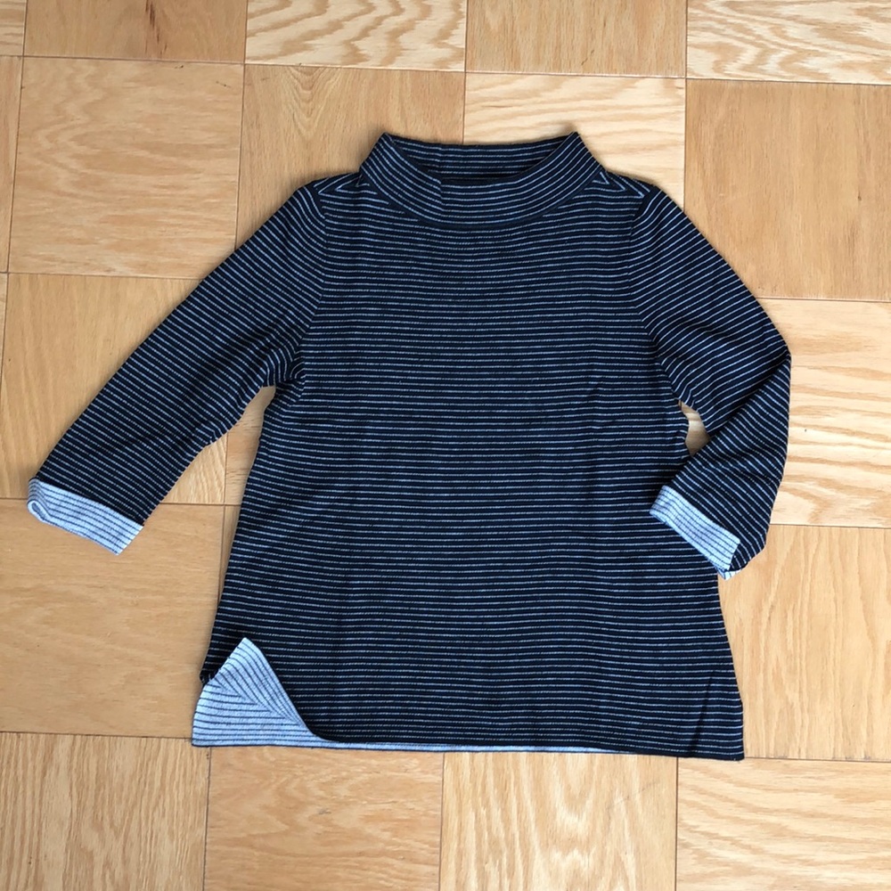 Loft thick striped sweater
